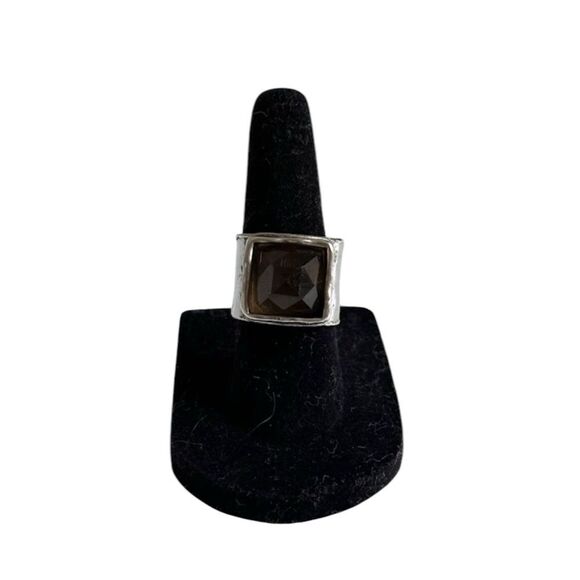 Silpada Retired R1453 Smoky Quartz Ring Size 6 - Picture 5 of 8